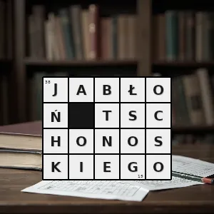 Hasło krzyżówkowe malus tschonoskii gatunek jabłoni z rodziny różowatych - jabłoń tschonoskiego – rozwiązanie, synonimy, podpowiedzi i definicje krzyżówkowe